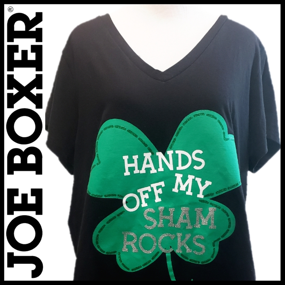 Joe Boxer 'Hands Off My Shamrocks' T-Shirt